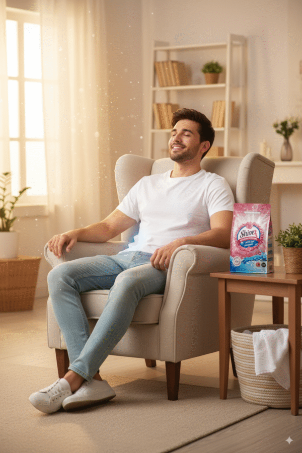 ShineX Washing Powder Half KG - Image 3